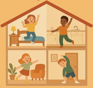 Huis vol dansplezier