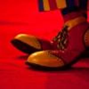 Clowntje uit de coulissen